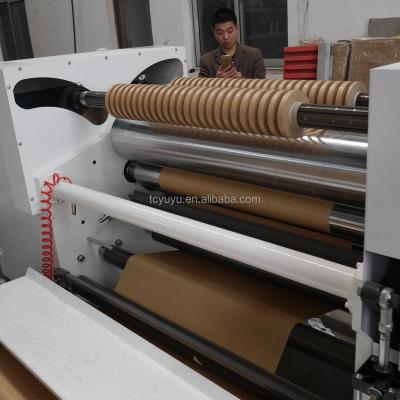 China machinery & Material Safety Fully Around Blade Paper Processing Machine High Precision Width Strip Narrow Slitting Machine for sale