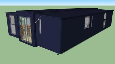 China Luxury Expandable Container House With 1 Bedroom Mobile Homes for sale