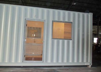 China Veilig 20ft Containerhuis, Geprefabriceerde Sta-caravan voor Woonplaats In de voorsteden Te koop