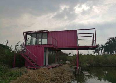 China Douane Dubbele Brede Sta-caravan/Draagbaar Containerhuis met Goede Waterstrakheid Te koop