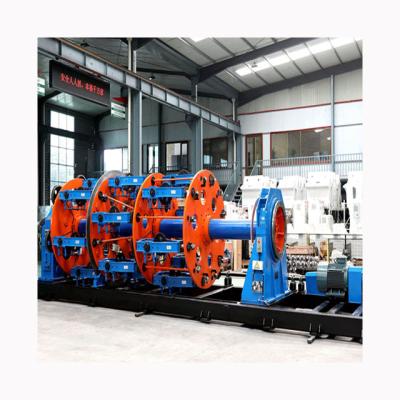 China Stranding Factory Direct Sale Cable Netting Equipment Basket Type Stranding Machine for sale