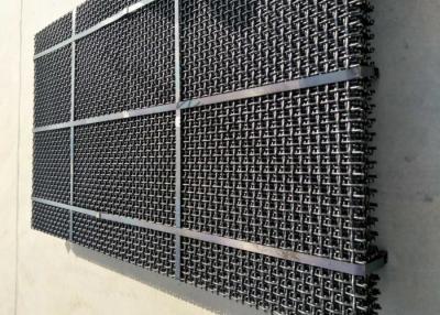 China High Manganese Steel Quarry Screen Mesh Square Aperture For Aggregate Industry for sale