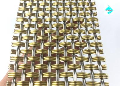 China Room Divider Welded Wire Mesh With Woven Pattern Same As Rattan Pattern 1.7MX3.7M for sale