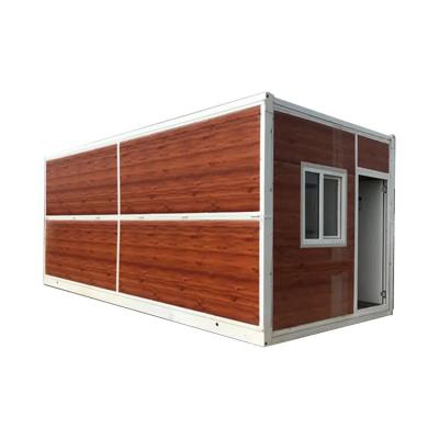 China Modern Fast Build 20ft Container Home Portable Office Portable Modular Prefab Camping Foldable Tiny Container for sale