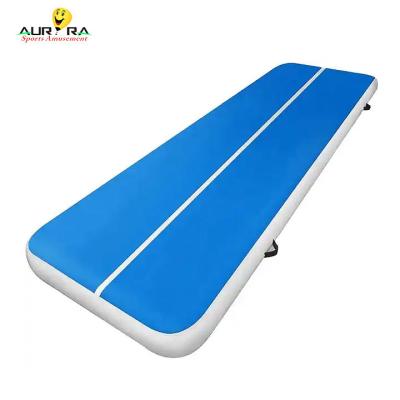 China 10m 12m Air Track Aufblasbare Gymnastik Matte Fitness Gewerbliche Fitness Matte kundenspezifisch zu verkaufen