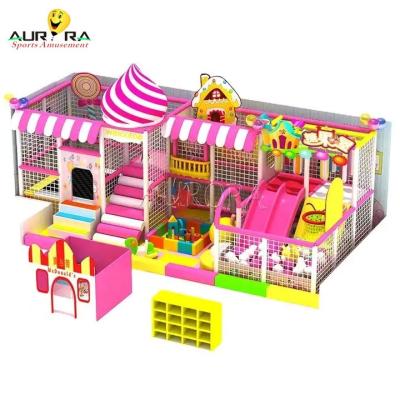 중국 Newest sales customized plastic colorful children indoor playground soft play 판매용