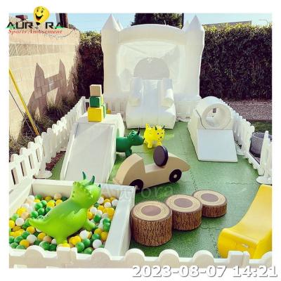 China Colorful Soft Play Equipment Customized Climbing Mat And Ball Pit Outdoor for sale