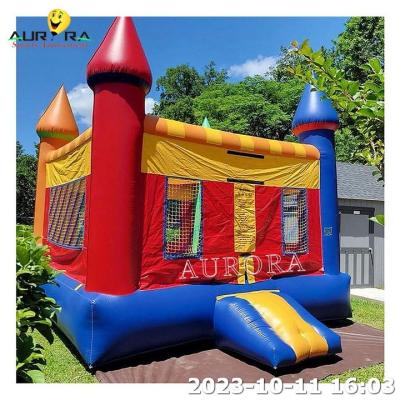 China Commercial Bounce House Inflatables Water Slide 13x13ft Bouncy Castles For Kids for sale