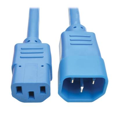 China Industrial Equipment Computer Extension Power Cords IEC C13 To C14 C19 To C20 PDU Power Cable For CE U&L 6ft VED 12AWG 14AWG GPU Connector for sale