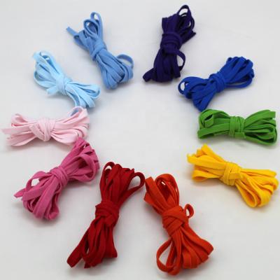 China Viable Colorful 3.5mm flat elastic band Earloop for facemask raw material with good price for sale