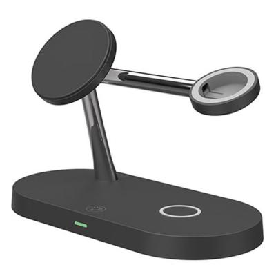 China Multifunctional Wireless Chagers Tablet Installable 4 in 1 Magnetic Wireless Charging Dock for Apple Chager for sale