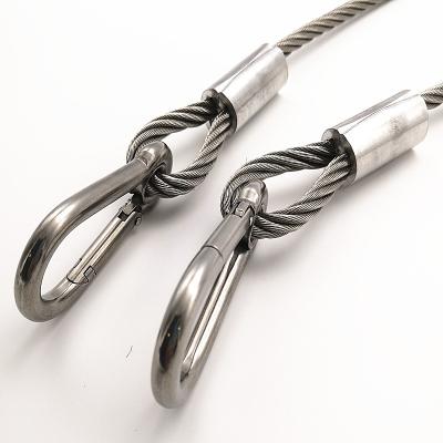 China High Carbon 316 Grade Stainless Steel Wire Rope Wire Rope Steel Wire Rope Sling for Elevator and Elevator for sale