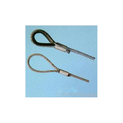 China Carbon Steel Universal Galvanized Steel Wire Rope Slings Wire Steel Wire Sling Pressed Rope Sling for sale