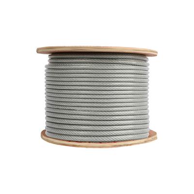 China Industry PVC Coated Steel Wire Rope Wholesale 7x7 Galvanized Steel Wire Rope for sale