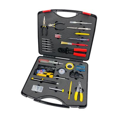 중국 Kico 145-Piece Computer Networking Tool Kit Special Pliers for Computer Network Supplies Telecom Parts in Plastic Box 판매용