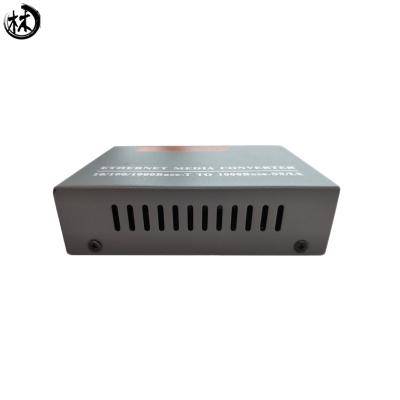 China 1 porierj45 Snelle Ethernet Media Convertor, Vezel Optische Zendontvanger 1000M Beetje /S Te koop