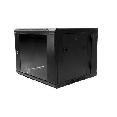 China Single Section Wall Mounted Data Cabinet 4U-15U Optional 600*600 for sale