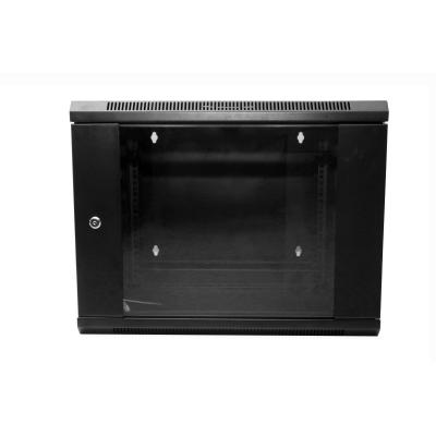 China Grey Black 9U Network Rack Cabinet Multiple Sizes Removable Side Door for sale