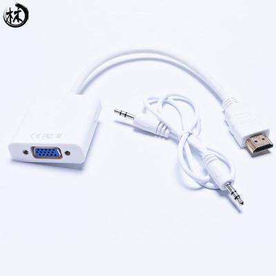 China Kico 1080P Male To Female HDTV To VGA Cable Converter Adapter  With Audio Cable Provide OEM Service Factory Manufacturer for sale