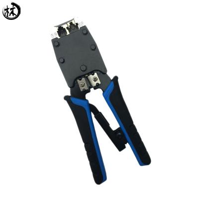 China Kico 500R Modular Crimping Tool 8P8C/RJ-45 6P6C/RJ-12 6P4C/RJ-11 Connectors Plug for Cuts Strips and Crimps for sale