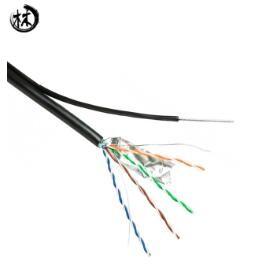 China PVC Jacket Lan 4 Pair Cable , Utp Cat 6 Outdoor 23AWG With Fluke Pass for sale