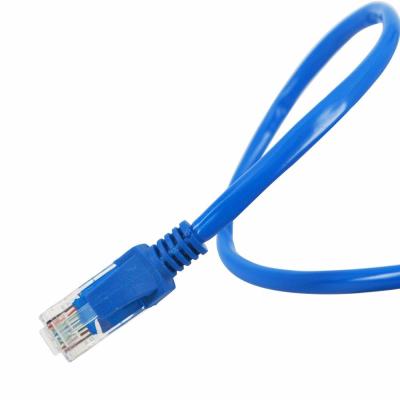 China cabo do remendo do computador do Internet de 2M 5M 10M Rj 45 CAT6 23AWG à venda