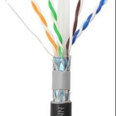 China Openluchtcat6a Lan Cable Utp het Zwarte Naakte Koper van 305m 23/24 AWG Te koop