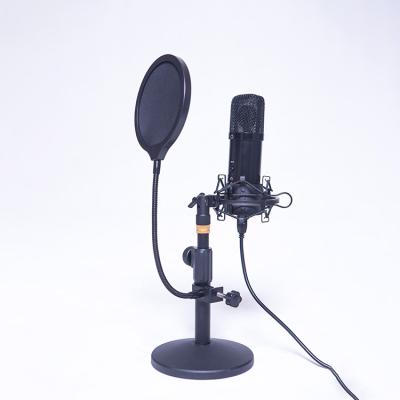 China Professional USB microphone karaoke usb bm800 condenser microphone stand studio desktop recording for sale