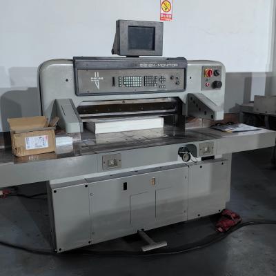 China 660mm 920mm 1150mm Polar Guillotine Paper Cutting Machine for Sheet Cutting in Printing for sale