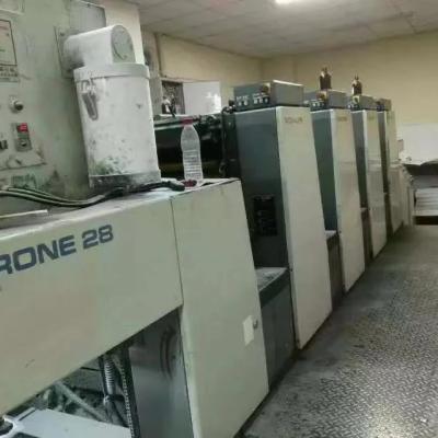 Cina Automatica usata Komori L428 macchina da stampa a quattro colori ideale per le esigenze di stampa di volume 17000 KG in vendita