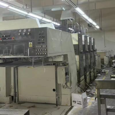 China Used 3H4 Mitsubishi Printing Press 18000 KG Multicolor For Advertising Companies for sale