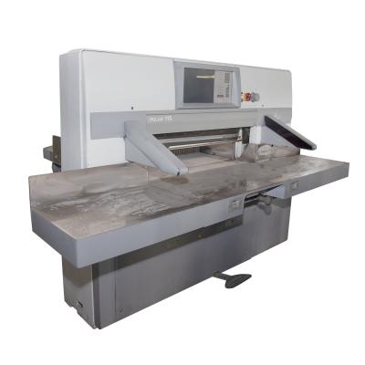 China Secondhand Hydraulic Guillotine Paper Cutting Machine Perfect for Advertising Company for sale