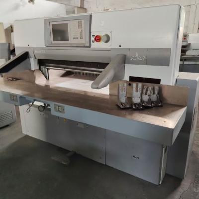 China 380V Used Polar Paper Cutting Machine 380v  PLC Automatic Paper Cutter for sale