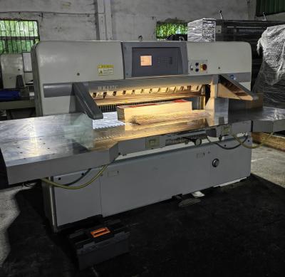 China Guowang Computer Program-Controlled Automatic Paper Cutter with Online Support After for sale