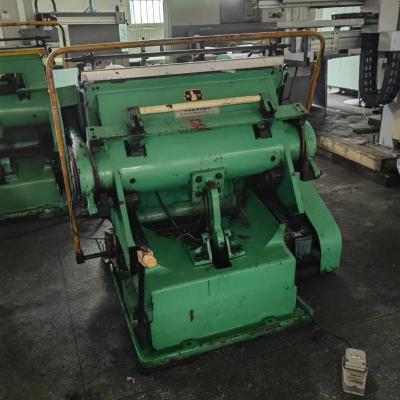 China 3500 KG Automatic Die Cutting Creasing Machine PLC For Cardboard Advanced Technology for sale