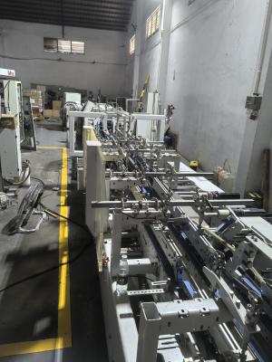 China Bobst Marke Paste Box Folder Gluer Maschine 1100 zu verkaufen