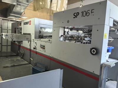 China Used Bobst 106E Printing Automatic Die Cutting Machine Factory for sale