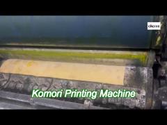 flatbed  multicolor komori spica 429 four colour komori printing machine for advertising company