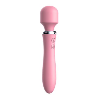 China Hot Products Rechargeable Electric Magic Wand Vibrating Silicone Vibrator Toys Adult Toys satisfier for sale