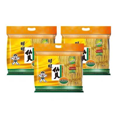 China Hot wholesale low fat want want xianpei gift package crackers puffed snacks 400g family share package wangwang for sale