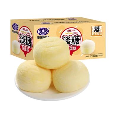 China Wholesale 450g Low-CARB Cake Bread Dim Sum Sugar Dim Sum Breakfast Bestseller Steamed 25% Reduced Afternoon Tea Boxed for sale