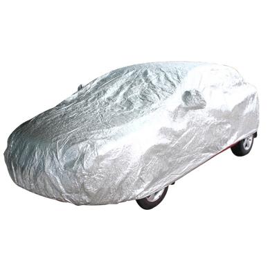 China 100% Custom Clear Car Covers Hot Selling Waterproof And Heat Welded Plastic Waterproof Disposable Cover for sale