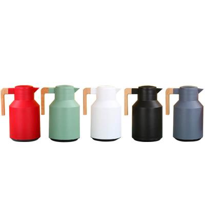 China Inner Pot Minimalist Thermal Tea Coffee New Arrival Vacuum Flask Plastic Glass Refill For Restaurant&Home&Office for sale