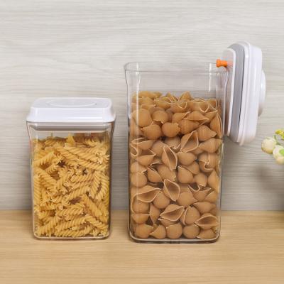 China Freshness Preservation Ankou Round and Square Shape Suit 2-Piece Food Storage POP Container Airtight Value Set for sale