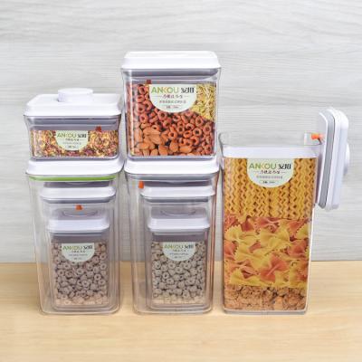 China Freshness Preservation Push Pop Food Storage Container Set Airtight Value Pack - 100% BPA Treat Yourself FREE or Gift a Friend for sale