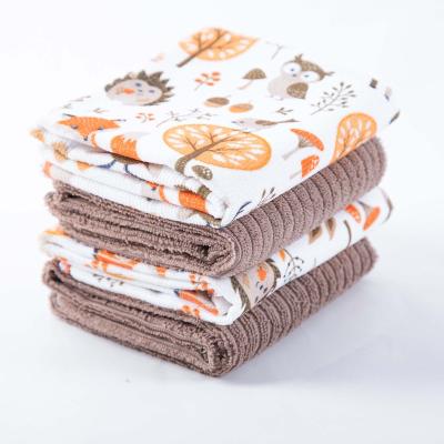 China Child Safe Microfiber Cleaning Cloth Kitchen Towel Microfiber Towels for sale