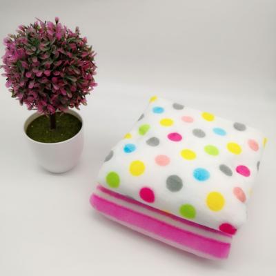 China Summer Soft Baby Wrapping Throw Blanket Flannel Fleece 70*100cm Or Customized for sale