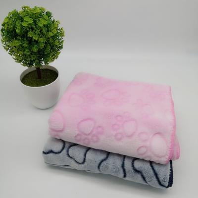 China super soft deluxe flannel blanket throw fleece custom grid throw soft baby wrap flannel blanket 70*100cm or customized for sale