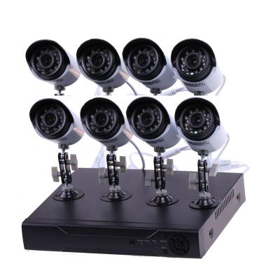 China NIGHT VISION Manufacturer Home Security System CCTV AHD 8 Channels 1080p CCTV Camera Kit For Home Security System for sale