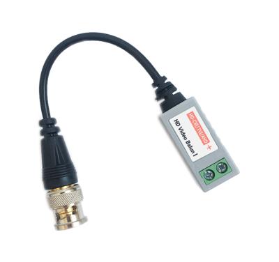 China power maker single channel cctv video passive rj45 balanced transformer, for UTP HD CVI TVI AHD coaxial cctv balanced transformer for sale